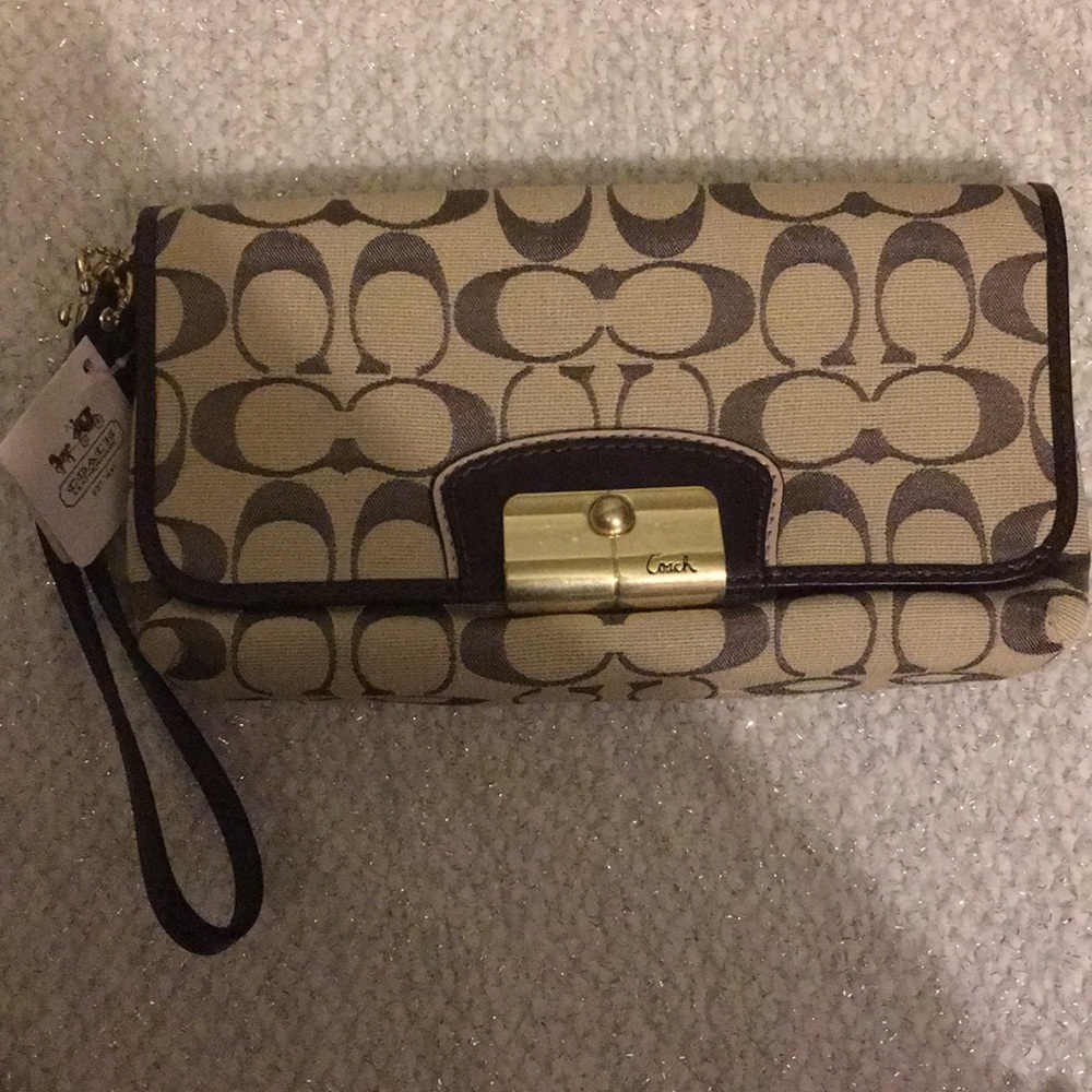 Coach wristlet